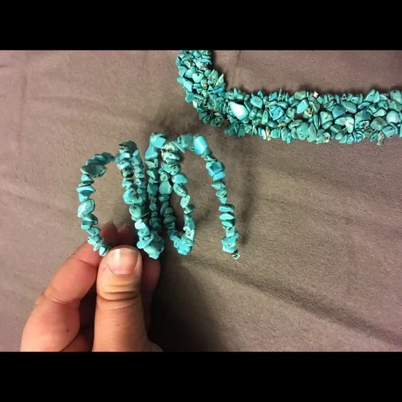 Turquoise Periwinkle by Barlow set - Picture 2 of 4